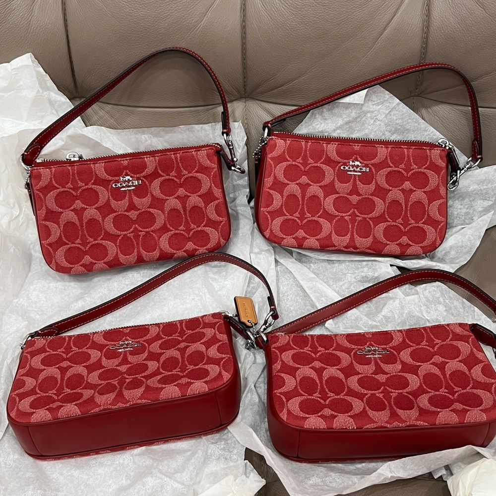 NWT Coach Nolita 19 In Signature Denim